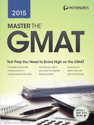 cover image of Master the GMAT 2015